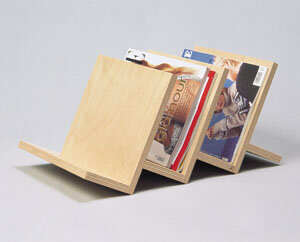 Zeitschriftenhalter 3-fach - werkstatt-design
