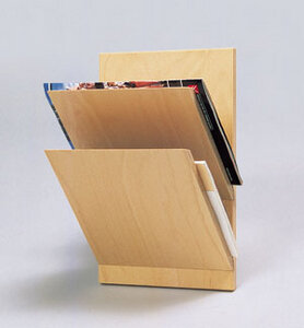 Wandzeitschriftenhalter 2-fach - werkstatt-design