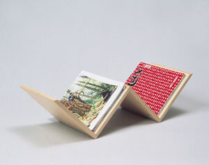 Zeitschriftenhalter w-Form - werkstatt-design