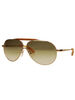 Goldbambus Piloten Sonnenbrille - Unidot Bamboo Eyewear