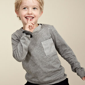 Shirt mit Tasche - isargold