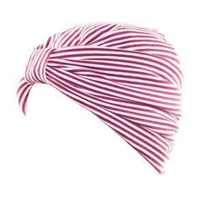 Turban // Anita (rot&weiß) - Nurmi