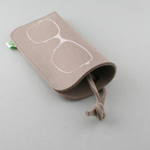 Brillenetui Modell 03 stone - werkstatt-design