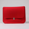 Mac-Book Tasche 'Apfel' rot - werkstatt-design