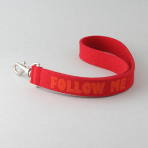 Schlüsselband 'Follow me' - werkstatt-design