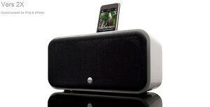 Vers 2x iPod/iPhone Dockingstation aus Holz - Vers