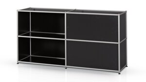 alu.tec Raumteiler -1-, schwarz - AMS Möbelmanufaktur