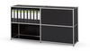 alu.tec Raumteiler -1-, schwarz - AMS Möbelmanufaktur