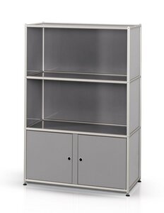 alu.tec Highboard -1-, grau - AMS Möbelmanufaktur