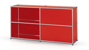 alu.tec Raumteiler -1-, rot - AMS Möbelmanufaktur