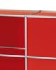 alu.tec Raumteiler -1-, rot - AMS Möbelmanufaktur