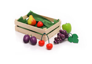 Sortiment Heimisches Obst aus Holz für den Kaufladen - NATUREHOME