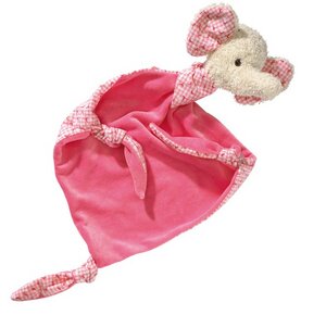 Schmusetuch 'Elefant' rosa - werkstatt-design