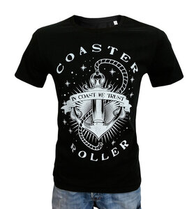 Herren T-Shirt 'Anker', T-Shirt aus Biobaumwolle - Coaster Roller