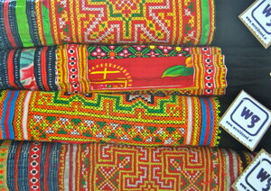 Hmong-Plaids Decken aus Vietnam - Eccolifestyle