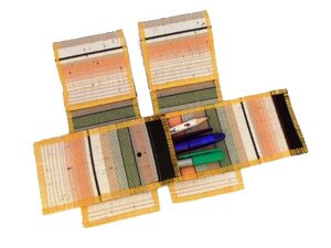 Etui für Stifte, Sonnengruß, Upcycling von Leesha - Leesha
