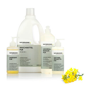 NATUREHOME Allergiker Bio-Reinigungsmittel PUR Einsteiger-Set - NATUREHOME