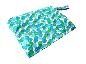 Schminktäschchen A5, Sparkling, Upcycling von Leesha - Leesha