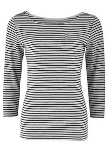 Billie Pocket Top gestreift - PeopleTree