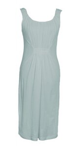 Kleid mit Raffung, soft jade - Mandala