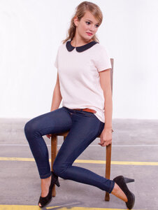 T-Shirt *chouette* - börd shört