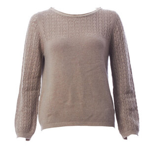 Pullover 'Trellis' mit Ajourmuster-Details - bibico