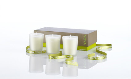 Aromakerzen im 3er-Set - VOYA