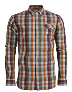 Poplin Checked Shirt - KnowledgeCotton Apparel