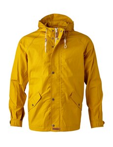 Waxed Canvas Light Jacket Lemon Curry - KnowledgeCotton Apparel