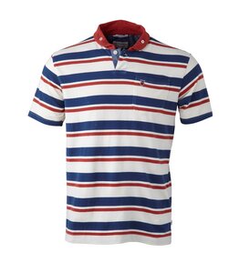 Striped Biobaumwoll Poloshirt - KnowledgeCotton Apparel