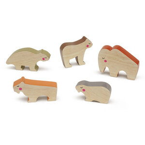 Holzspielzeug Tiere aus der Eiszeit - Cheekeyes