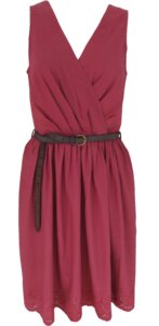 Kleid in Wickeloptik - bibico