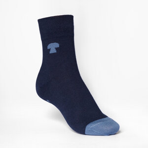 Summit Mid-Top Socken grey/navy - THOKKTHOKK