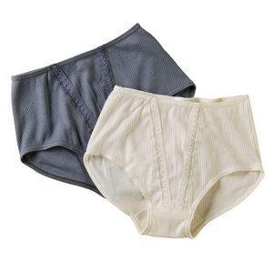 Engel 2er Pack Bio Baumwolle Damen Panty - Engel natur