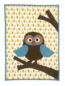 Owl Quilted Blanket von ferm LIVING - ferm LIVING