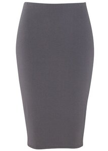 Francine Pencil Skirt Grey - PeopleTree