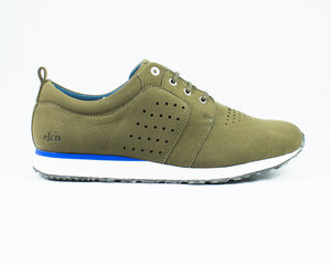 birch runner / olive vegan - ekn footwear