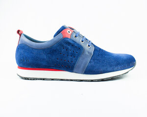 birch runner / blue suede - ekn footwear