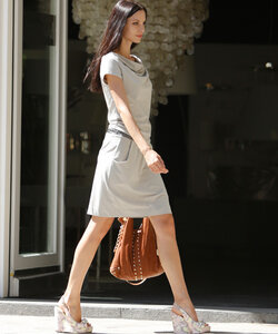 Ruffled Skirt london fog - Alma & Lovis