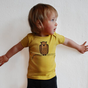 Baby T-Shirt Zweigeule - Cmig