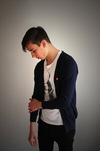 Herren Cardigan, Organic Cotton - Re-Bello