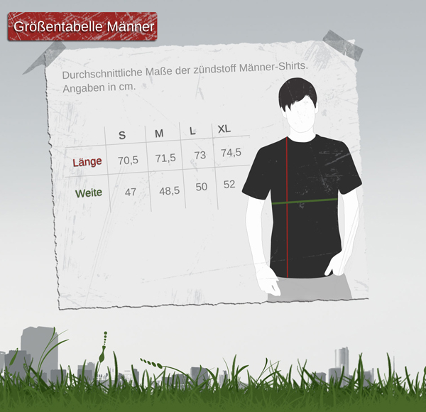 Fair-Trade Bio-Männershirt 'Pusteblume' - Hirschkind