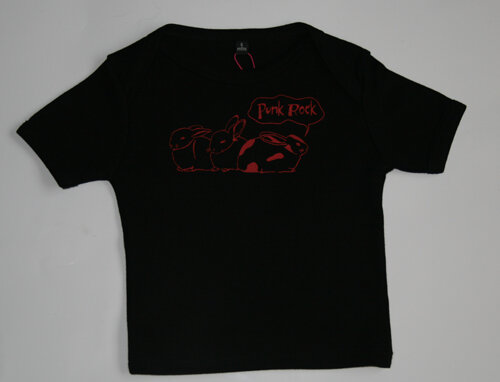 Bio-Babylapshirt 'Punk-Rock' - Hirschkind