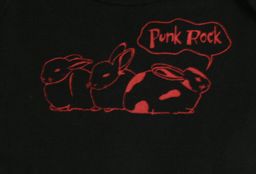 Bio-Babylapshirt 'Punk-Rock' - Hirschkind