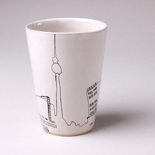 Becher mit Berlin-Motiv - VIA Werkstätten