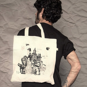 MY DREAM HOUSE Tasche - Rotholz