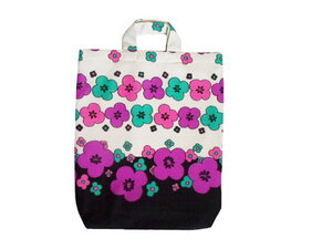 Einkaufstasche Pop Seventies, Upcycling von Leesha - Leesha