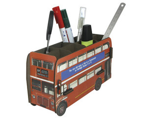 Stiftebox 'Doppeldecker Bus' von Werkhaus - Werkhaus
