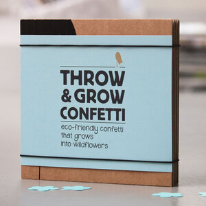 Throw and Grow 'Gift Box' - Wildblumen Konfetti - NIKO NIKO
