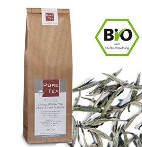China White Yin Zhen Silver Needle - Pure Tea